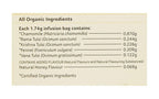 Organic India Tulsi Honey Chamomile 25 Tea Bags - Distacart
