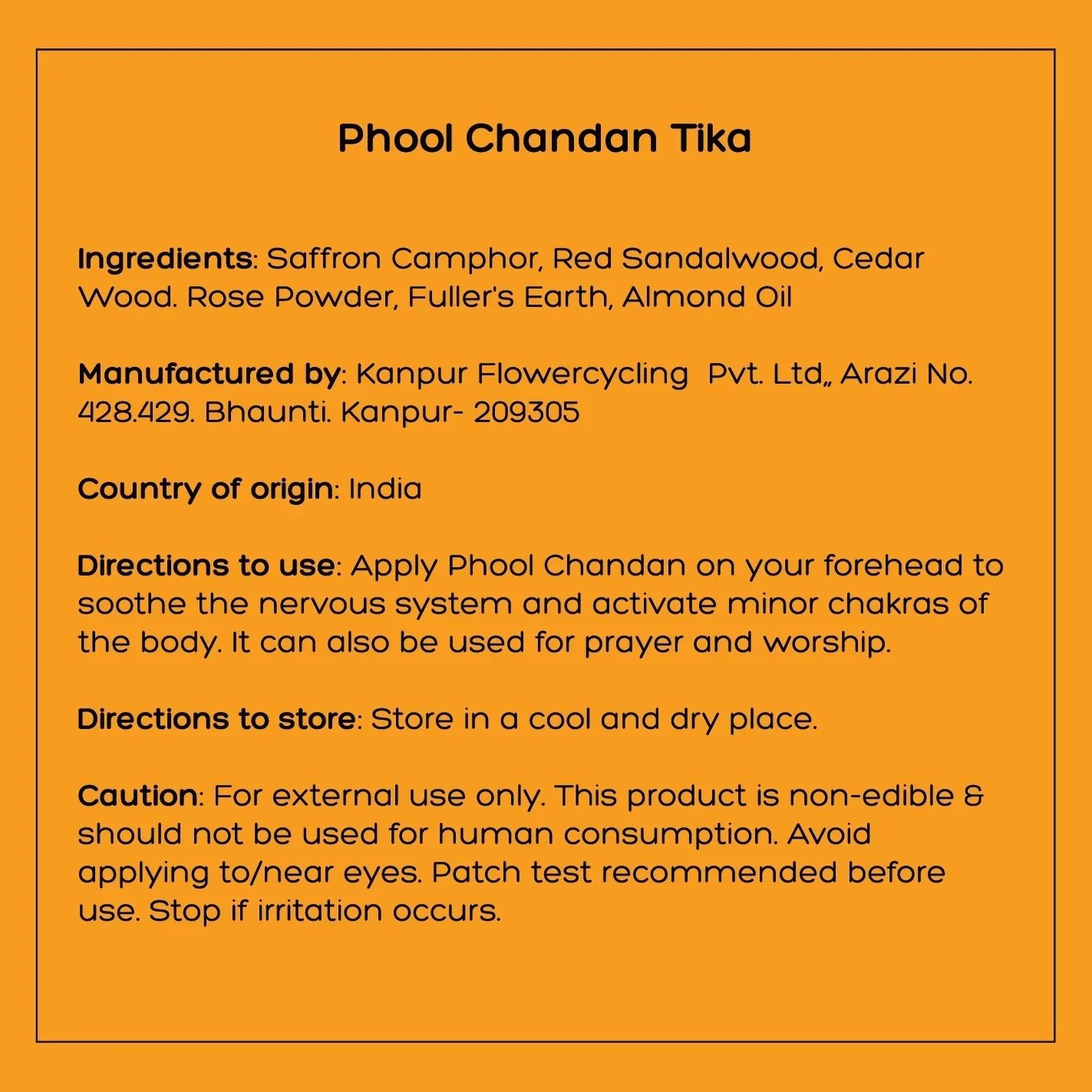 Phool Chandan Tika - Distacart