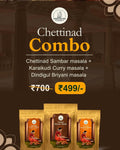 Narchuvai Foods Chettinad Combo (Chettinad Sambar Masala + Karaikudi Curry Masala + Dindigul  Biryani Masala) - Distacart