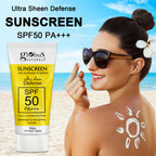 Globus Naturals Sunscreen with Ultra Sheen Defense - Distacart