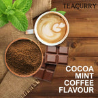 Teacurry Mint Cocoa Coffee - Arabica Freeze Dried Coffee for Instant Hot & Cold Coffee - Distacart