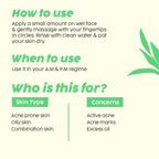 PLIX The Plant Fix 0.5% Salicylic Acid Jamun Face Wash Cleanser