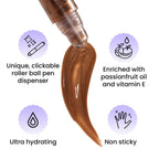 FAE Beauty Bronze Gold Shimmer Becoming Lip Gloss - Transparent