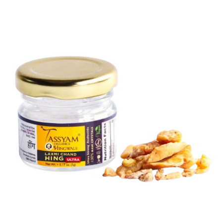 Tassyam Organics Laxmi Chand ULTRA Raw Hing Crystals
