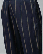 Vamika Printed Rayon Blue Party Wear/Casual Wear Kurta Set/Suit - Distacart