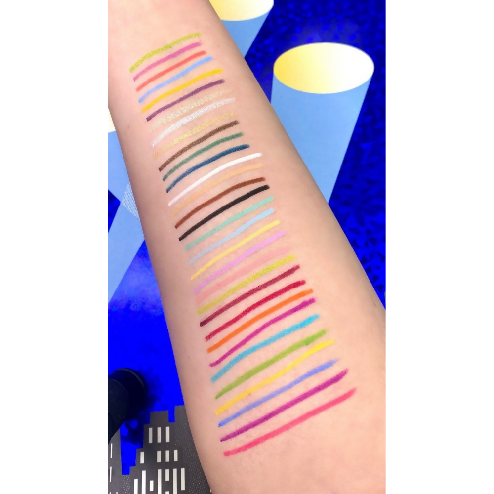 Rude Cosmetics City Of Flashing Lights Micro Retractable Liner - Black