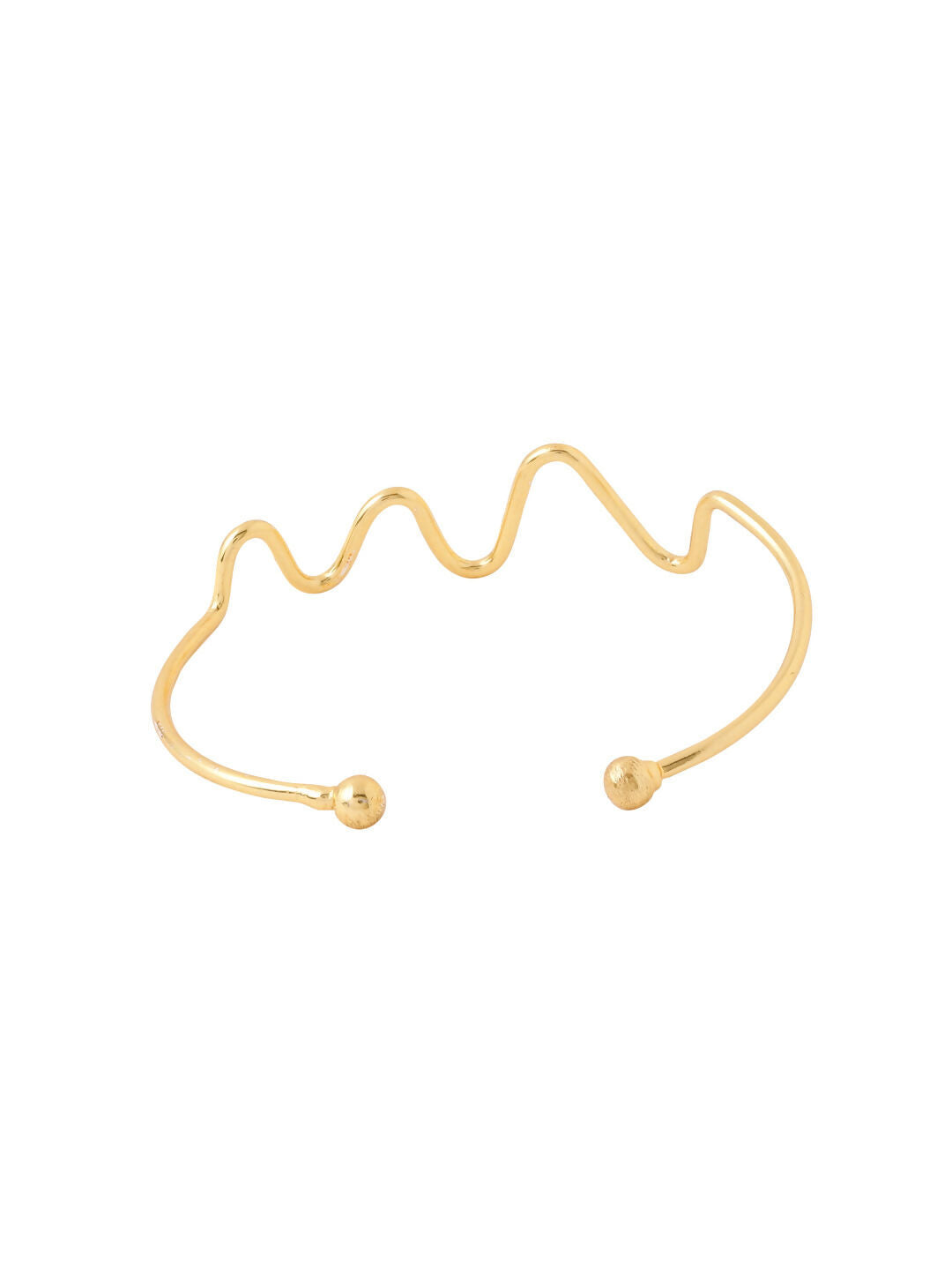 NVR Women Gold Plated Adjustable Kada Bracelet - Distacart