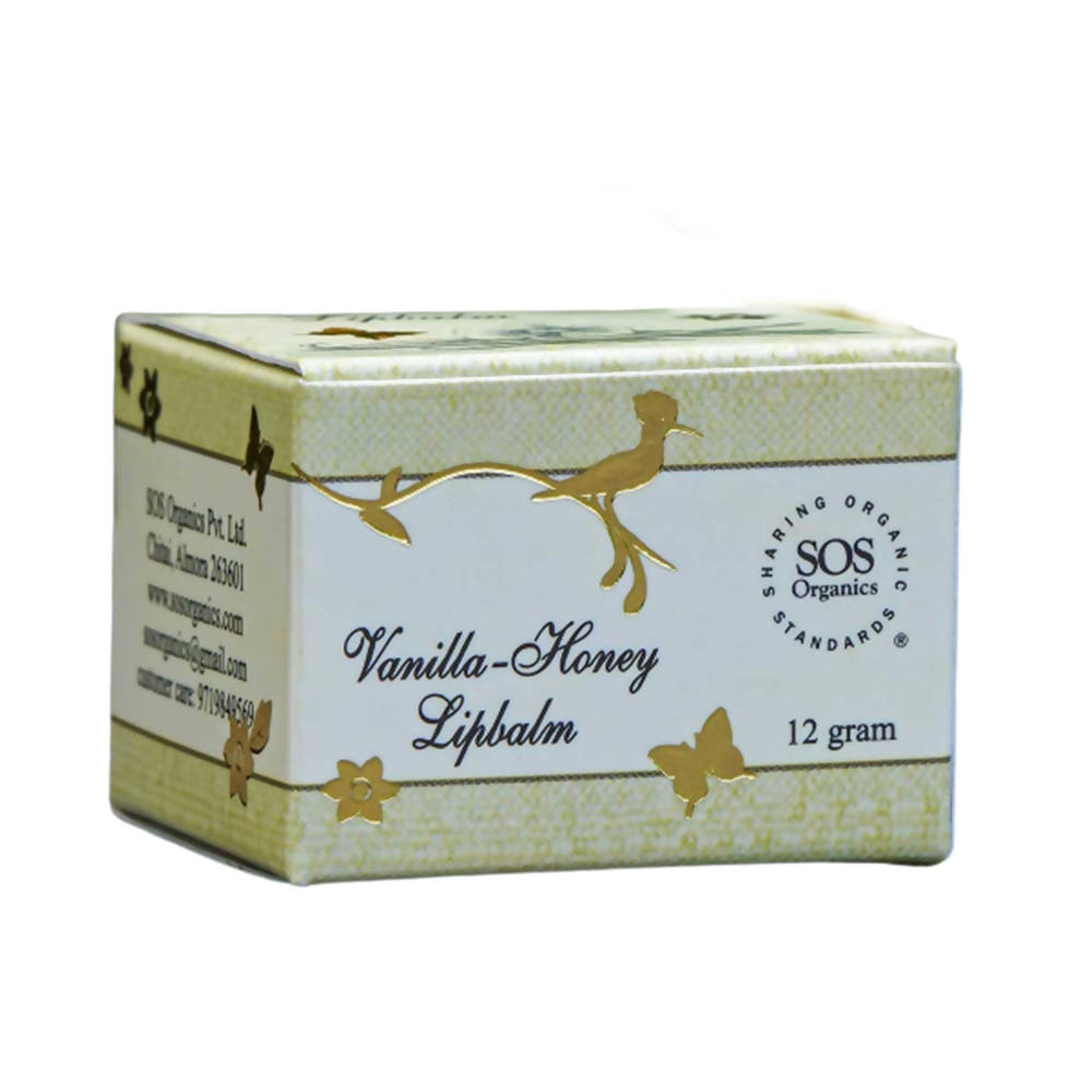 SOS Organics Vanilla-Honey Lipbalm