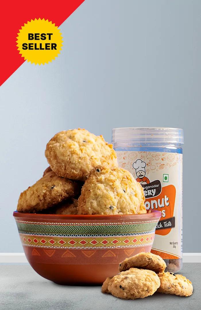 Sattur Mittai Kadai Coconut Cookies - Distacart
