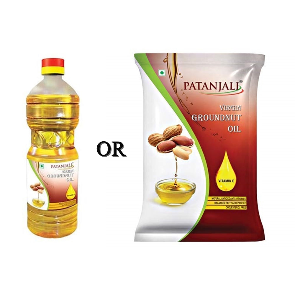 Patanjali Extra Virgin Ground Nut Oil 1Ltr