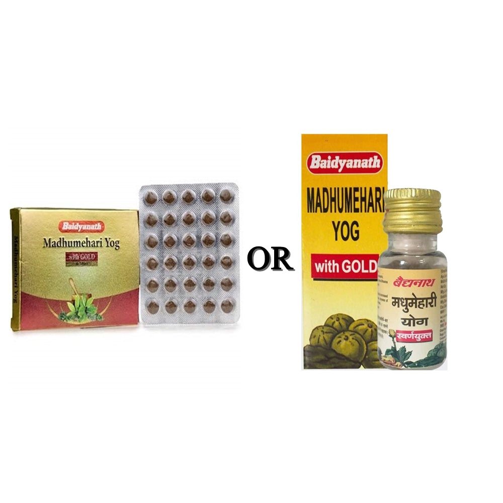 Baidyanath Madhumehari Yog With Gold 30 Tabs - Distacart