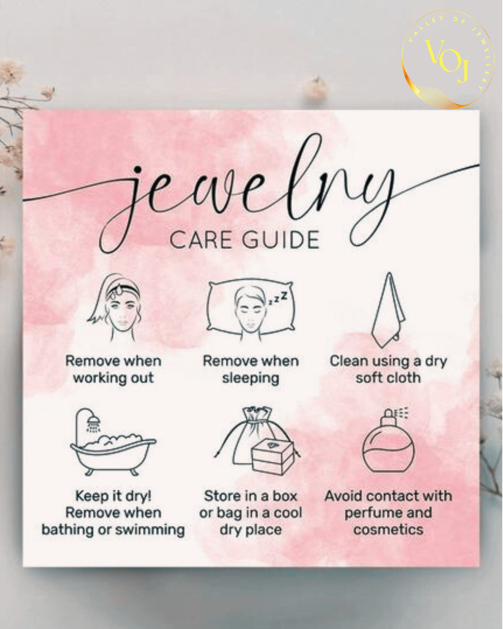 VOJ Women Gold Plated Flower Peral Studs Earrings - Distacart