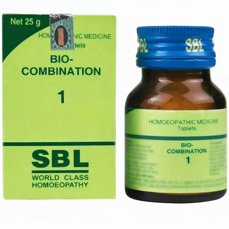 SBL Homeopathy Bio - Combination 1 Tablets - Distacart
