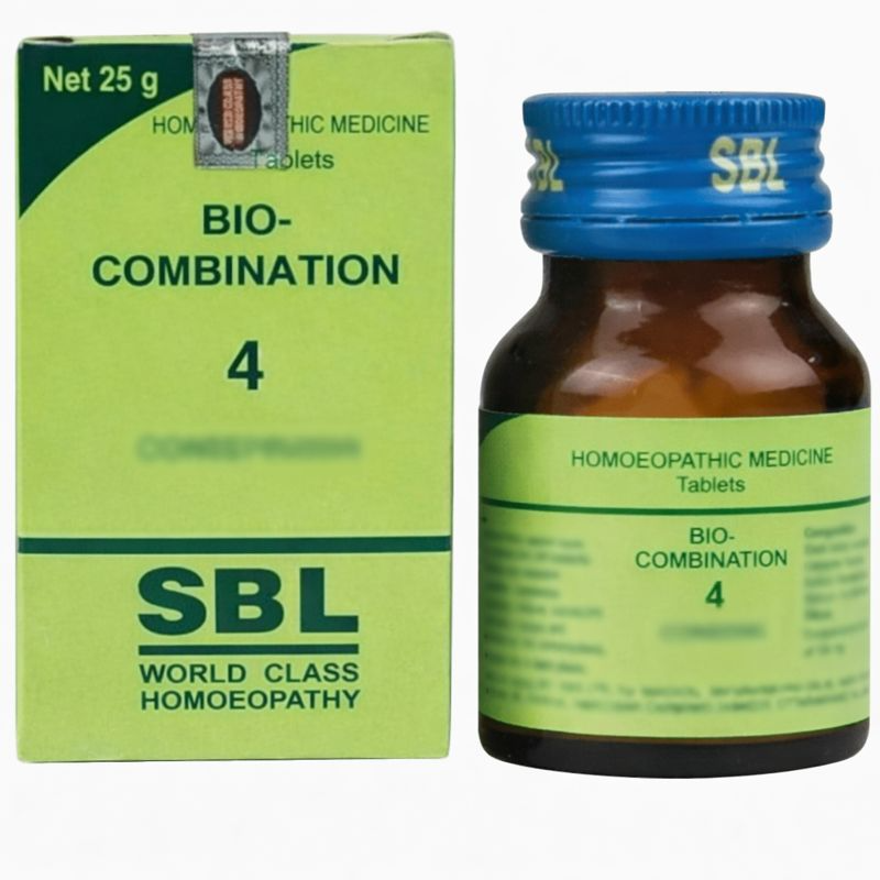 SBL Homeopathy Bio - Combination 4 Tablet - Distacart