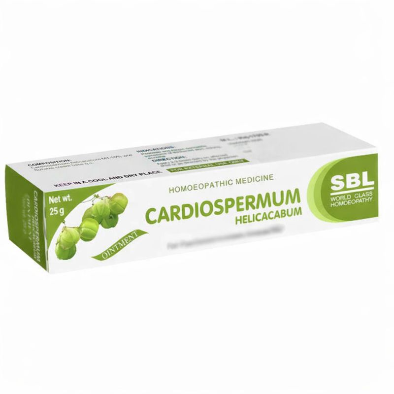 SBL Homeopathy Cardiospermum Helicacabum Ointment - Distacart
