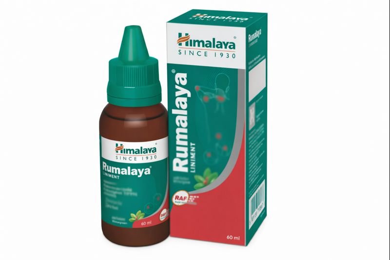 Himalaya Herbals Rumalaya Liniment Liquid (60 ml) - Distacart