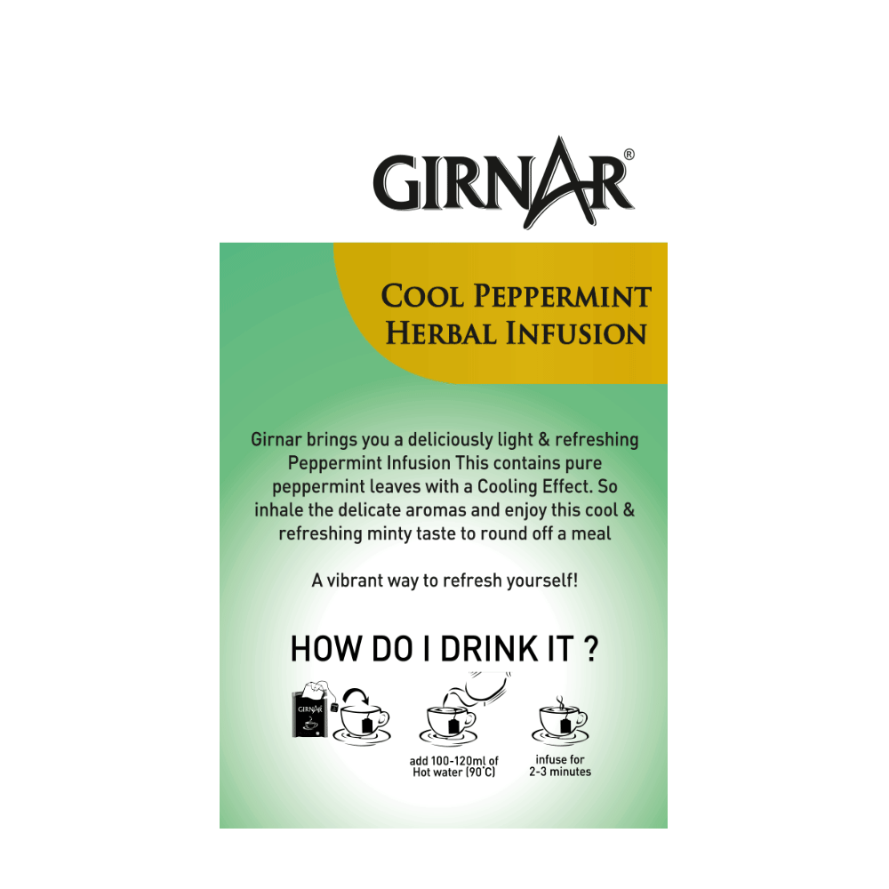 Girnar Cool Peppermint Herbal Infusion - Distacart