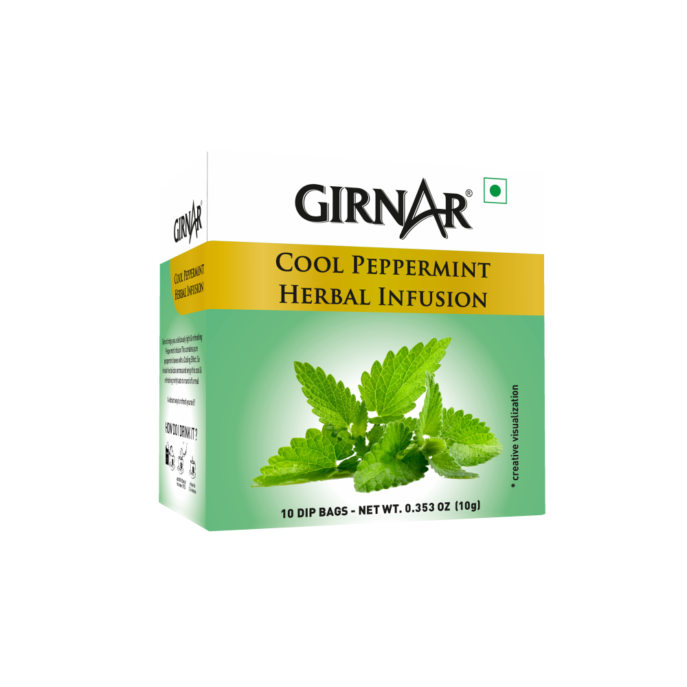Girnar Cool Peppermint Herbal Infusion - Distacart