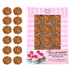 confect edible rose cake toppers edible toppers roses for cake decorations 12 roses copper roses