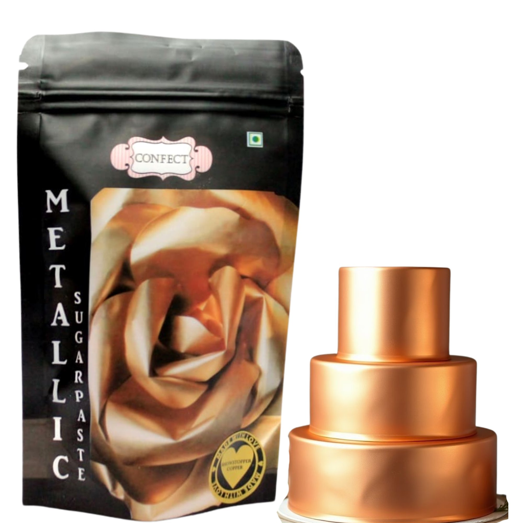 confect showstopper copper sugar paste br b 900 gms b
