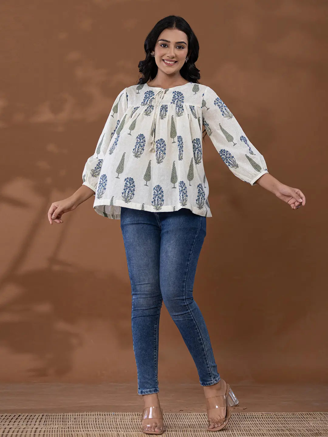 Yufta Cotton Printed Top