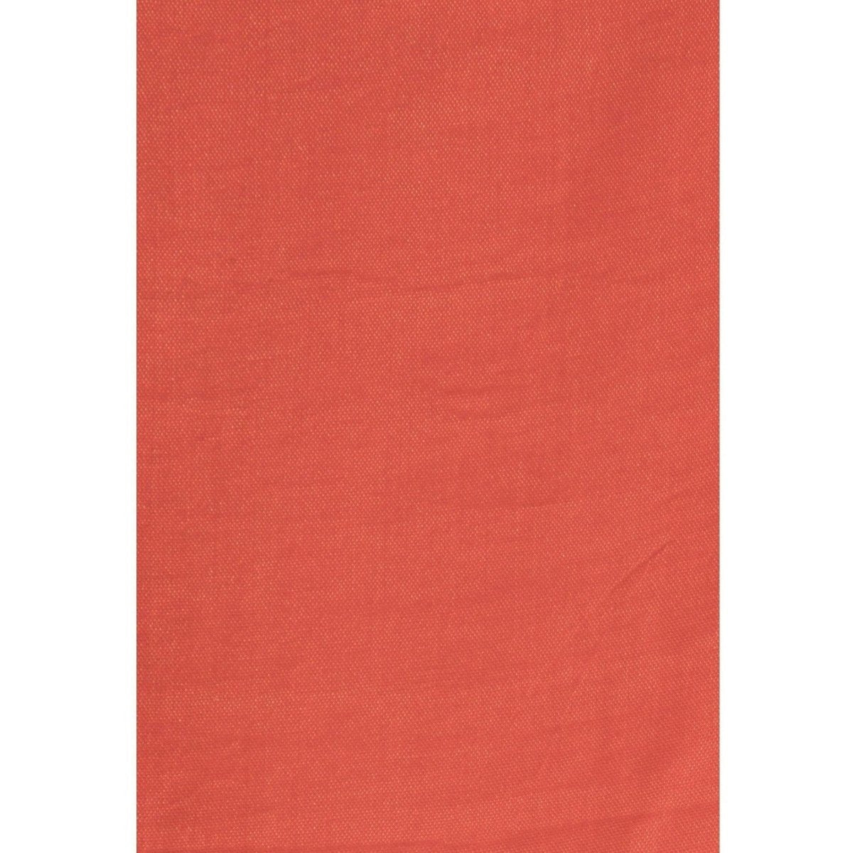 A R SILK Orange Color Golden border Cotton Dupattas & Chunnis