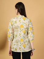 Yufta Cream Pure Cotton Top