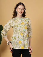 Yufta Cream Pure Cotton Top