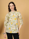 Yufta Cream Pure Cotton Top