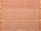 Cream Uppada Cotton Silk Handloom Saree with Jamdani Grill Design - Global Threads