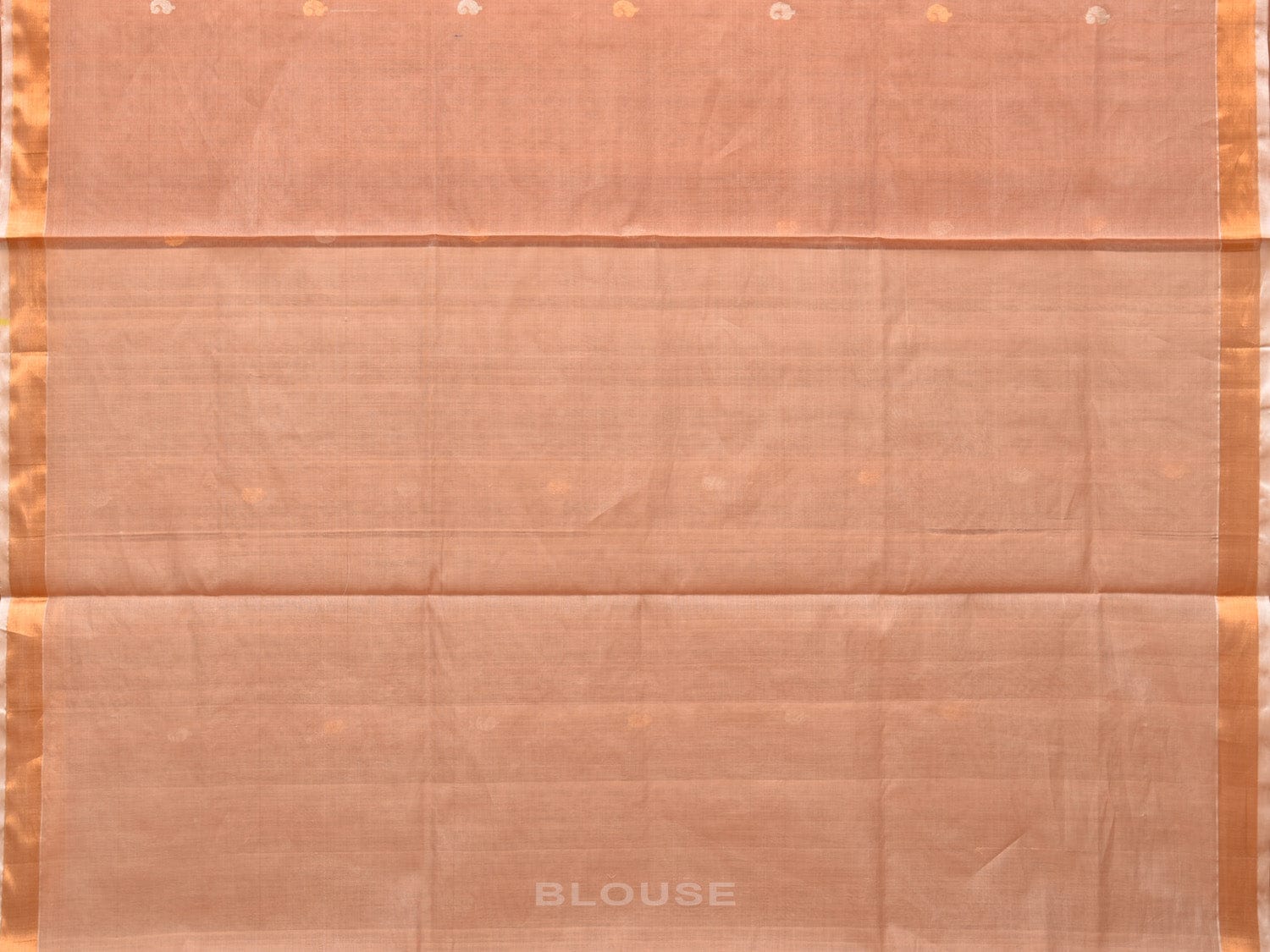 Cream Uppada Cotton Silk Handloom Saree with Jamdani Grill Design - Global Threads