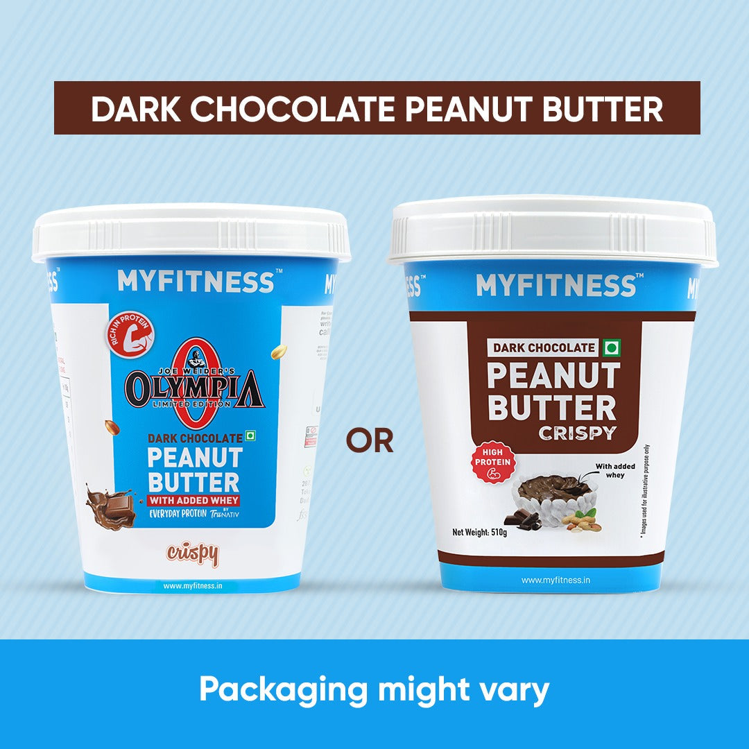 Myfitness High Protein Dark Chocolate Peanut Butter Crispy - Distacart
