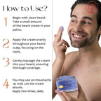 Ivory Natural Beard Growth Cream - Biotin Boosted Hair Follicle For New Hair Cycle