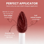 NY Bae Velvet Mousse Liquid Lipstick - Spicy Rust 06 - Distacart