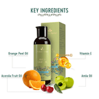Avimee Herbal Amla Hair Oil For Grey Hair & Dandruff With Vitamin E and Amla Seed Oil
