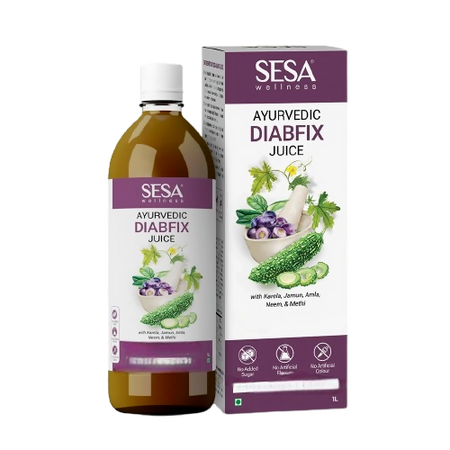 Sesa Ayurvedic Diabfix Juice with Karela Jamun Juice