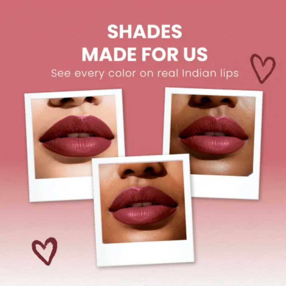 NY Bae Velvet Mousse Liquid Lipstick - Barely Bold 08