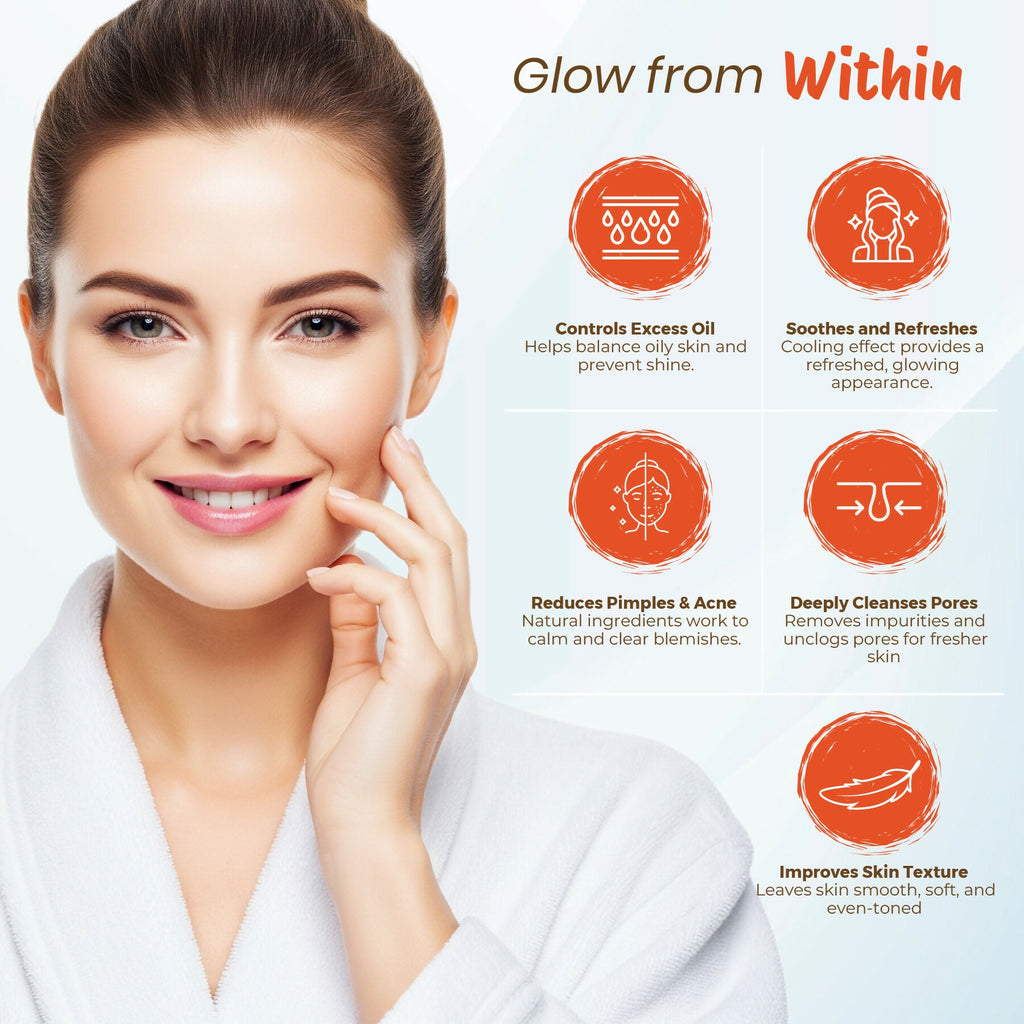 Nisha Papaya Multani Mitti for Face | Skin Brightening Face Pack