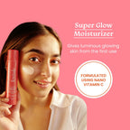 Foxtale Super Glow Moisturizer With Nano Vitamin C For Instant Brightening, Hydration & Glowing Skin, Reduces Dark Spots, Uneven Skin Tone, Pigmentation - Distacart