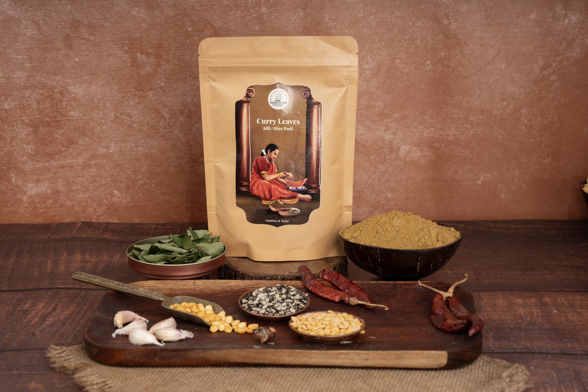 Narchuvai Foods Curry Leaves Idly Podi - Distacart