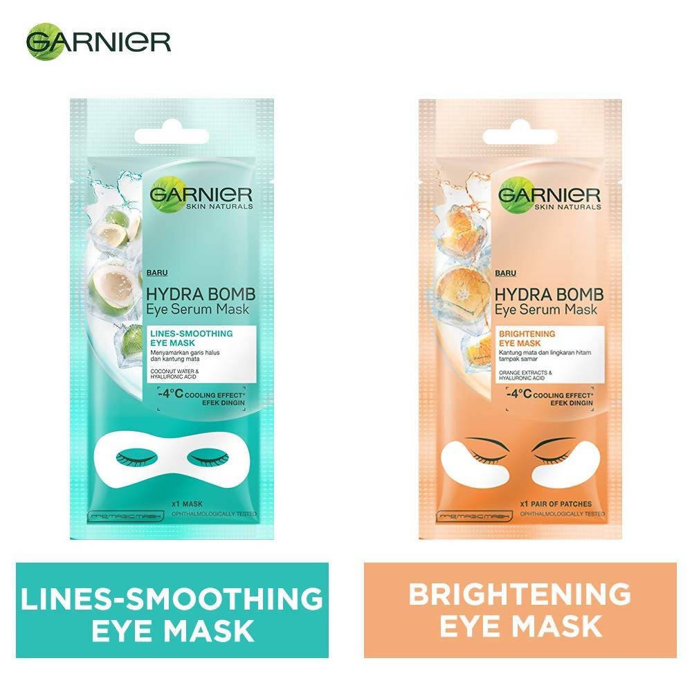 Garnier Hydra Bomb Eye Serum Coconut Water Mask