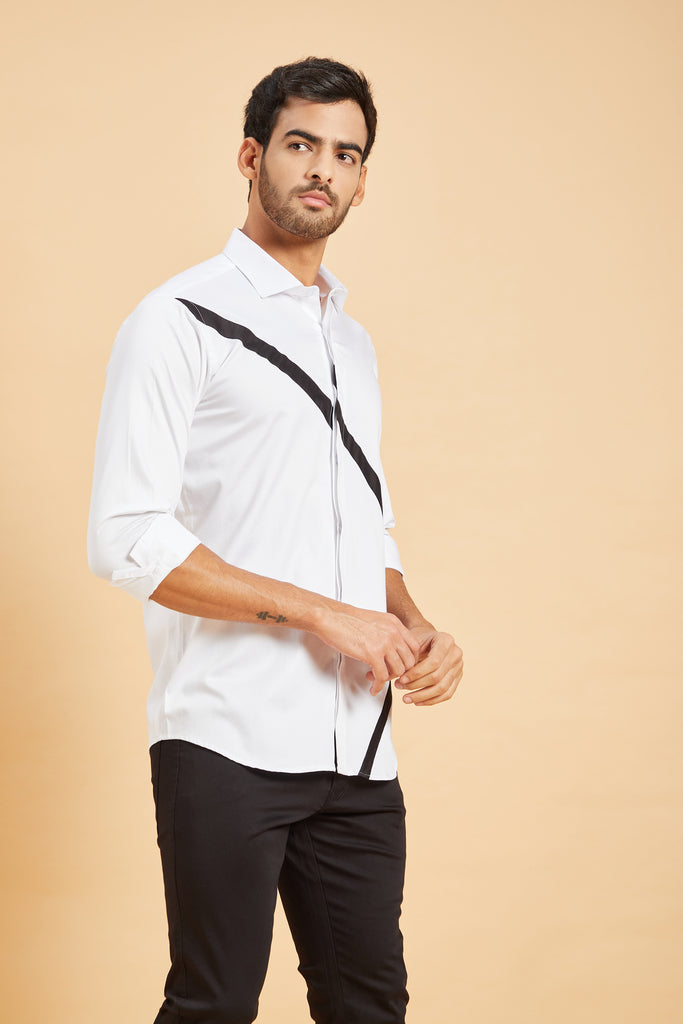 Scale Pattern Designer Men's Shirt by Hilo Design