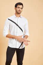 Scale Pattern Designer Men's Shirt by Hilo Design