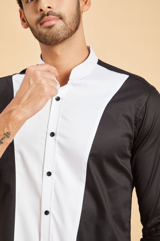 Clear Cut Pattern Designer Men's Shirt by Hilo Design