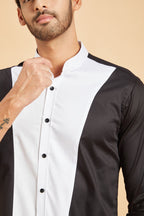 Clear Cut Pattern Designer Men's Shirt by Hilo Design