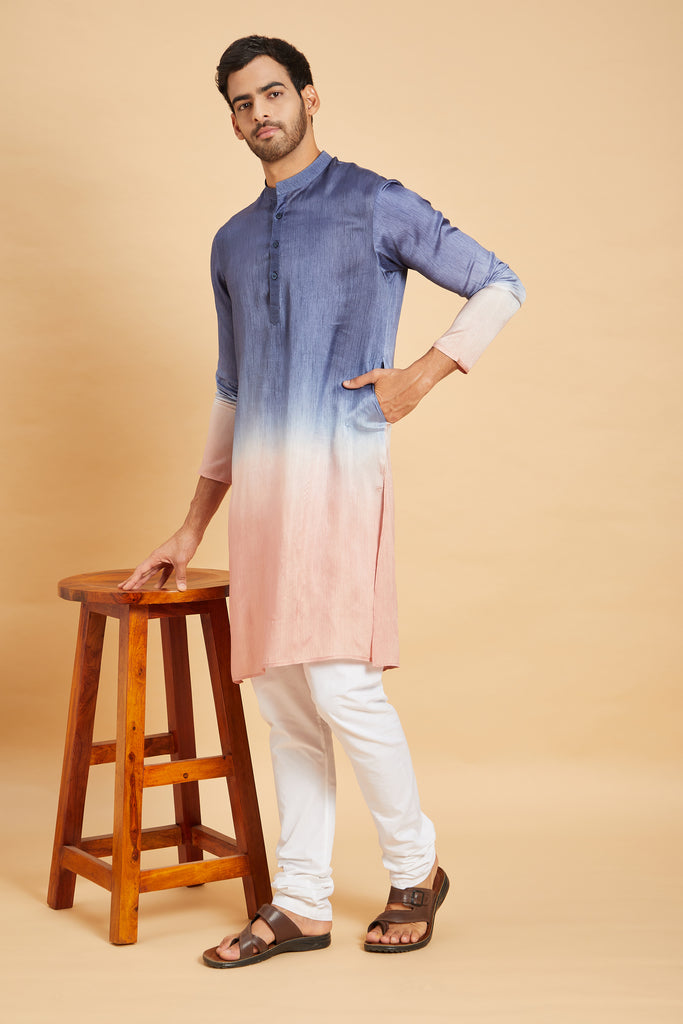 Waikawa Ombre Designer Men's kurta by Hilo Design