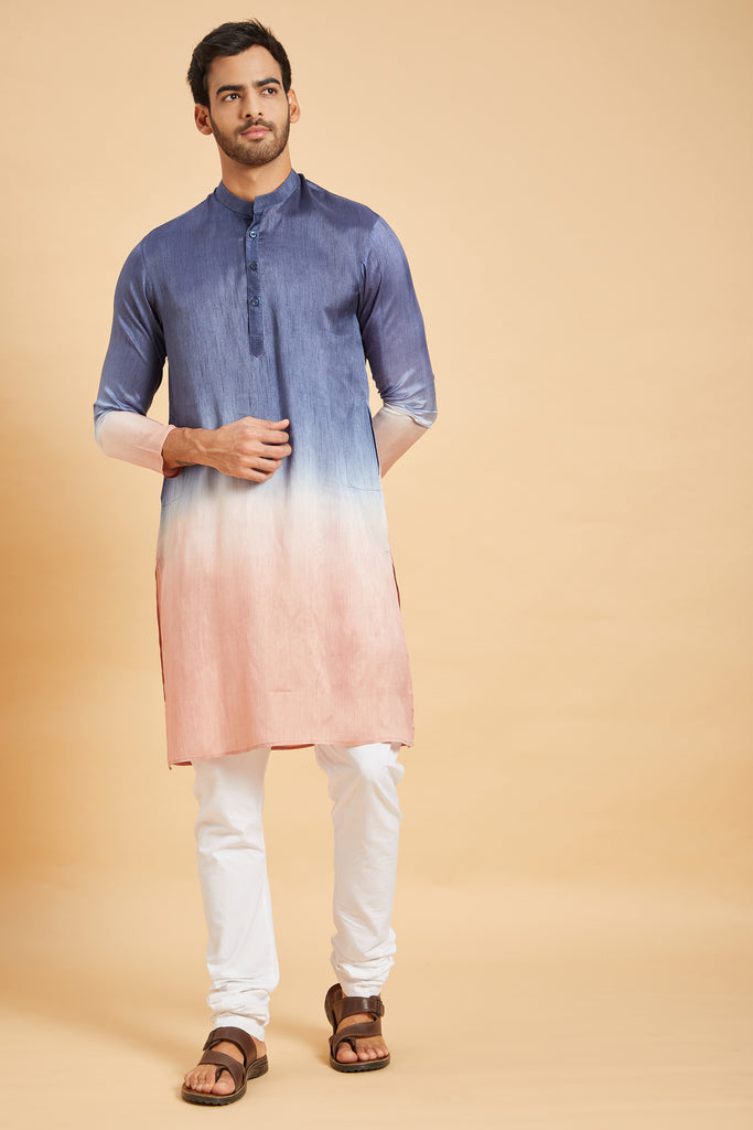 Waikawa Ombre Designer Men's kurta by Hilo Design