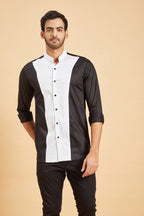 Clear Cut Pattern Designer Men's Shirt by Hilo Design
