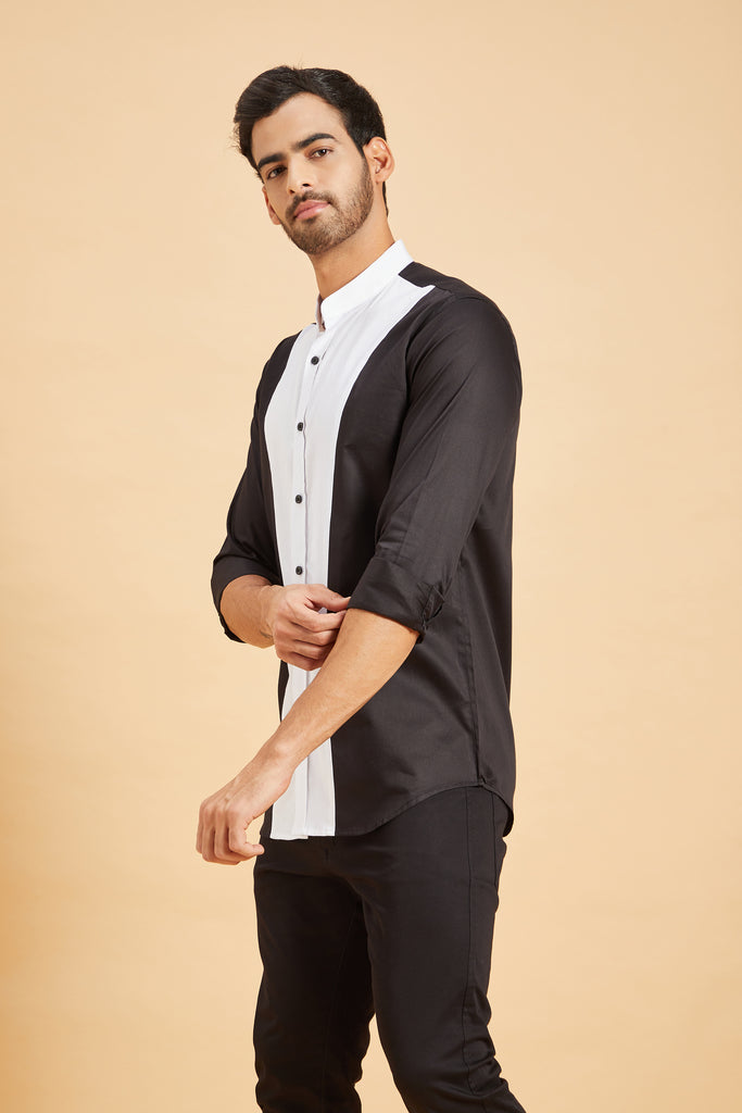 Clear Cut Pattern Designer Men's Shirt by Hilo Design