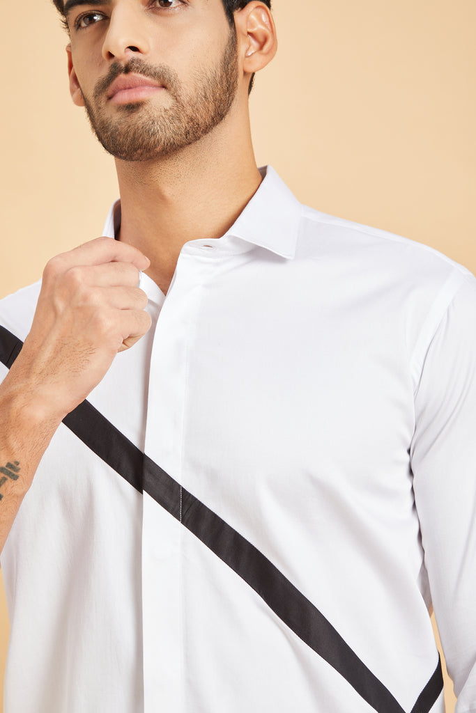 Scale Pattern Designer Men's Shirt by Hilo Design
